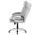 AUTRONIC KA-G198 SIL2 kancelárske kreslo, látka sivá kríž strieborný plast hojdací mechanizmus