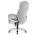 AUTRONIC KA-G198 SIL2 kancelárske kreslo, látka sivá kríž strieborný plast hojdací mechanizmus