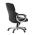 AUTRONIC KA-N829 BK Kancelářské křeslo, černá ekokůže, plastový kříž,  houpací mechanismus