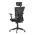 AUTRONIC KA-Q851 BK Kancelářská židle, černá mesh, plastový kříž