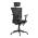 AUTRONIC KA-Q851 BK Kancelářská židle, černá mesh, plastový kříž