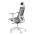 AUTRONIC KA-W004 GREY Kancelářská židle, šedá látka, plastový kříž, 3D područky, kolečka pro tvrdé p