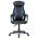 AUTRONIC KA-Y213 BLUE Herné kreslo, modrá, čierna ekokoža a čierna látka a sieťovina MESH, PCA mech