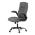 AUTRONIC KA-Y344 GREY Kancelářská židle, šedá ekokůže, taštičkové pružiny, kovový kříž, kolečka na t