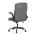 AUTRONIC KA-Y344 GREY Kancelářská židle, šedá ekokůže, taštičkové pružiny, kovový kříž, kolečka na t