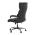 AUTRONIC KA-Y346 BK Kancelářské křeslo, černá ekokůže, taštičkové pružiny, kovový kříž, kolečka na t