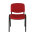 KONDELA Kancelárska stolička, červená, ISO NEW