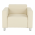 KONDELA Kreslo, ekokoža béžová, HOMKER