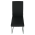 KONDELA Jedálenská stolička, ekokoža čierna, biela/chróm, NEANA