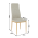 KONDELA Stolička, béžová látka/buk, COLETA NOVA