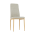 KONDELA Stolička, béžová látka/buk, COLETA NOVA