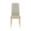 KONDELA Stolička, béžová látka/buk, COLETA NOVA