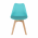 KONDELA Stolička, mentol/buk, BALI 2 NEW
