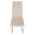 KONDELA Jedálenská stolička, béžová Dulux Velvet látka/chróm, SALOMA NEW
