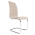 KONDELA Jedálenská stolička, béžová Dulux Velvet látka/chróm, SALOMA NEW