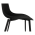 KONDELA Jedálenská stolička, čierna, TEGRA TYP 2