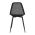 KONDELA Jedálenská stolička, čierna, TEGRA TYP 2