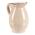 AUTRONIC KEX6009 CRM-M Váza keramická - tvar džbán, střední, barva krémová