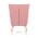 AUTRONIC AK-314 PINK2 Křeslo, potah růžová manšestrová látka, dřevěné nohy, masiv kaučukovník