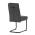 AUTRONIC DCL-P3107 GREY2 Židle jídelní, taštičkové pružiny v sedáku, madlo na opěráku, tmavě šedá lá