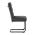 AUTRONIC DCL-P3107 GREY2 Židle jídelní, taštičkové pružiny v sedáku, madlo na opěráku, tmavě šedá lá