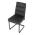 AUTRONIC DCL-P3107 GREY2 Židle jídelní, taštičkové pružiny v sedáku, madlo na opěráku, tmavě šedá lá