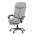 AUTRONIC KA-F1251 SIL2 Kancelářské křeslo, světle šedá látka, synchronní mechanismus, podnožka