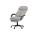 AUTRONIC KA-F1251 SIL2 Kancelářské křeslo, světle šedá látka, synchronní mechanismus, podnožka
