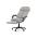 AUTRONIC KA-F1251 SIL2 Kancelářské křeslo, světle šedá látka, synchronní mechanismus, podnožka