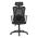 AUTRONIC KA-R215 BK Židle kancelářská, nastavitelný podhlavník, potah černá síťovina mesh, mechanika