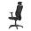 AUTRONIC KA-R215 BK Židle kancelářská, nastavitelný podhlavník, potah černá síťovina mesh, mechanika