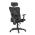 AUTRONIC KA-R215 BK Židle kancelářská, nastavitelný podhlavník, potah černá síťovina mesh, mechanika
