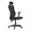 AUTRONIC KA-R215 BK Židle kancelářská, nastavitelný podhlavník, potah černá síťovina mesh, mechanika