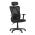 AUTRONIC KA-R215 BK Židle kancelářská, nastavitelný podhlavník, potah černá síťovina mesh, mechanika