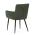 AUTRONIC DCH-P3146 GRN2 Židle jídelní, zelená látka, černý kov