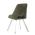 AUTRONIC DCL-W1174 GRN2 Židle jídelní, zelená látka, kovové nohy, broušená nerez.