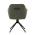 AUTRONIC HC-536 GRN2 Židle jídelní a konferenční, zelená látka, černé kovové nohy, otočný mechanismu