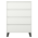 KONDELA Komoda, biela, BOGAN NEW 4S70