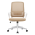 KONDELA Kancelárske kreslo, béžová/biela, SALOMO TYP 1