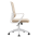 KONDELA Kancelárske kreslo, béžová/biela, SALOMO TYP 1