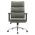 KONDELA Kancelárske kreslo, zelená/chróm, ZAVIER