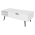 KONDELA Konferenčný stolík, biela, ARALYN