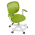 KONDELA Otočná stolička, zelená/biela, TRIXI TYP 2