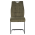 KONDELA Jedálenská stolička, zelená/čierna, KELMA