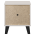 KONDELA Nočný stolík, kašmír, BOGAN NEW 1S