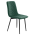 KONDELA Jedálenská stolička, smaragdová Velvet látka/kov, DAMIA TYP 2