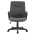 KONDELA Kancelárske kreslo, tmavosivá/čierna, REVIN