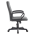 KONDELA Kancelárske kreslo, tmavosivá/čierna, REVIN
