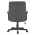 KONDELA Kancelárske kreslo, tmavosivá/čierna, REVIN