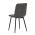 AUTRONIC CT-281 BK3 Židle jídelní, antracitová látka cowboy, nohy černý kov